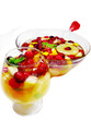 punch cocktail drink with fruit