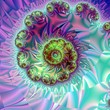 Abstract fractal background