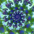 Abstract fractal background