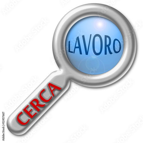 Illustration: Cerca lavoro Cerca lavoro