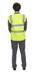 Man Wearing Security Jacket