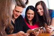 Students Using Digital Tablet