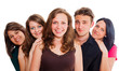 Kind Group Of Young People