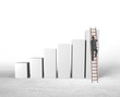 man climbing on ladder