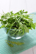 Photo: Fresh arugula leaves Fresh arugula leaves