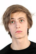 Frustrated young man