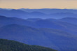 Distant mountain range