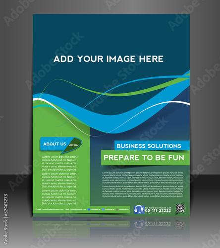 Vector: Vector business brochure, flyer Vector business brochure, flyer