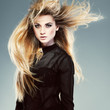A photo of beautiful girl is in fashion style, glamour