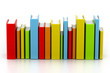 Colorful books.