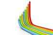 financial and business growth chart.