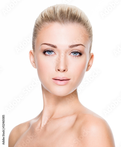Photo: Beautiful woman with beauty face Beautiful woman with beauty face
