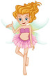 Vektor: A beautiful young fairy A beautiful young fairy