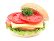 Big hamburger