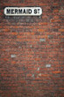 street sign mermaid st rye uk