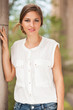 Beautiful caucasian woman in casual outdoors