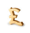golden pound symbol