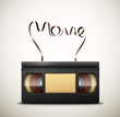 Movie on videotape