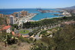 Point de vue sur Malaga depuis le Gibralfaro, Andalousie