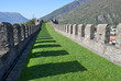Ancient fortifications in Bellinzona, Switzerland