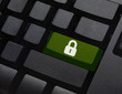 lock symbol button on a keyboard