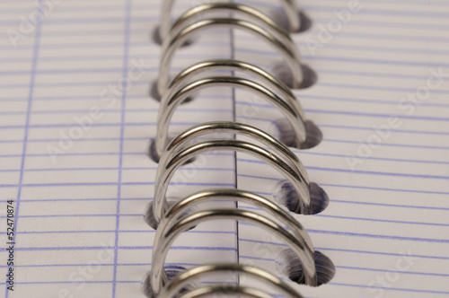 Photo: spiral bound exercise book spiral bound exercise book