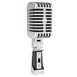 Illustration: Vintage microphone Vintage microphone