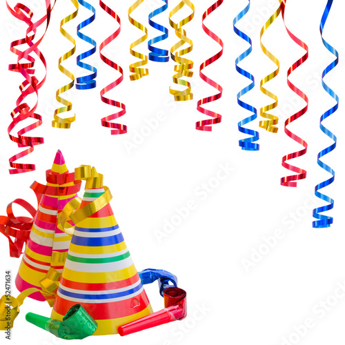 Photo: Hats and Serpentine for birthday party Hats and Serpentine for birthday party