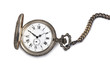 Foto: Antique pocket watch isolated on white background. Antique pocket watch isolated on white background.