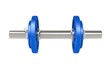 Illustration: Front view dumbbell Front view dumbbell