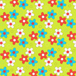 abstract floral vector illustration seamless
