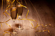 Photo: two glass with champagne two glass with champagne