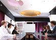 Business training at office