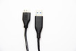 USB cable isolated on white