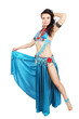 Dancer in a blue suit