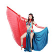 Photo: eastern costume with wings eastern costume with wings