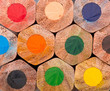 Colorful pencils