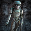Illustration: sci-fi character 3d illustration sci-fi character 3d illustration