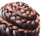 Side view image of beautiful braid hair