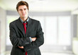 Young businessman portrait