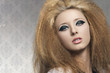Photo: beauty portrait of girl with dark make-up beauty portrait of girl with dark make-up