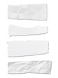 Photo: white paper ripped message background white paper ripped message background