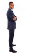 Photo: Full length portrait of a handsome African American business man Full length portrait of a handsome African American business man