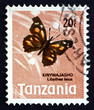 Postage stamp Tanzania 1973 African Snout Butterfly