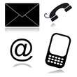 Icon Set Kommunikation  #130519-svg03