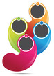 Vektor: Abstract vector colorful background for brochure Abstract vector colorful background for brochure