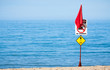Jelly fish warning sign