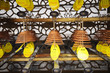 Some spiral incense stick in Lotus moutain,Guangzhou,China. 