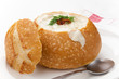 Photo: Clam Chowder in Bread Bowl Clam Chowder in Bread Bowl