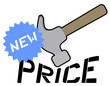 New price